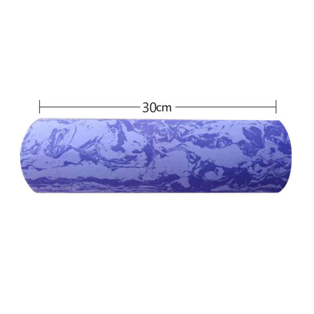 AuraFlex Iridescent Foam Roller – Deep Tissue Muscle Recovery & Yoga Support